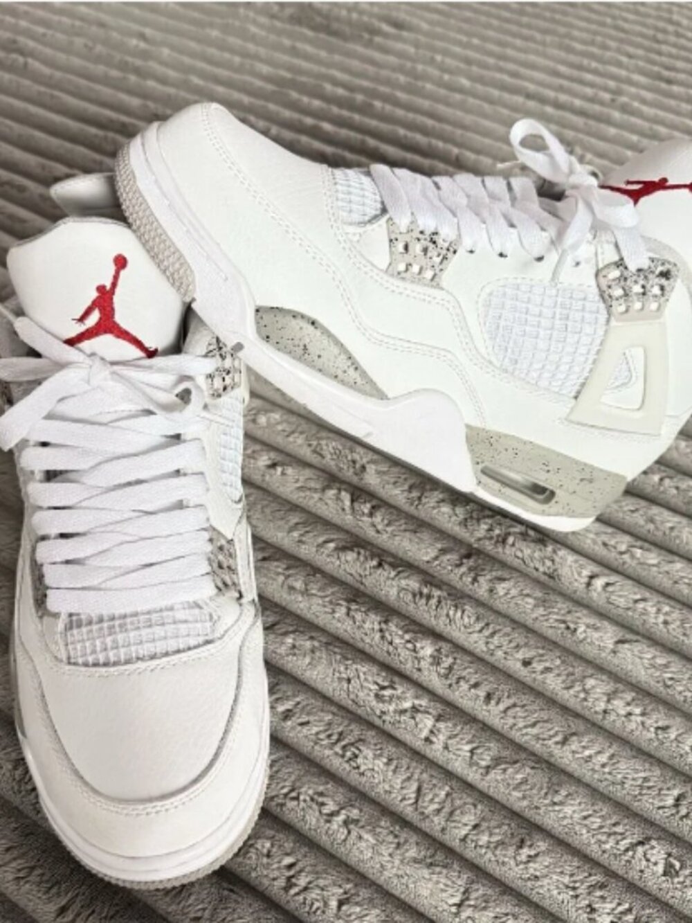 Nike Air Jordan Retro 4 White Oreo